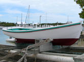 boat on the ways