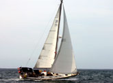sailing on the Sea of Abaco