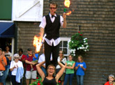 Duo Hoops Busker Festival